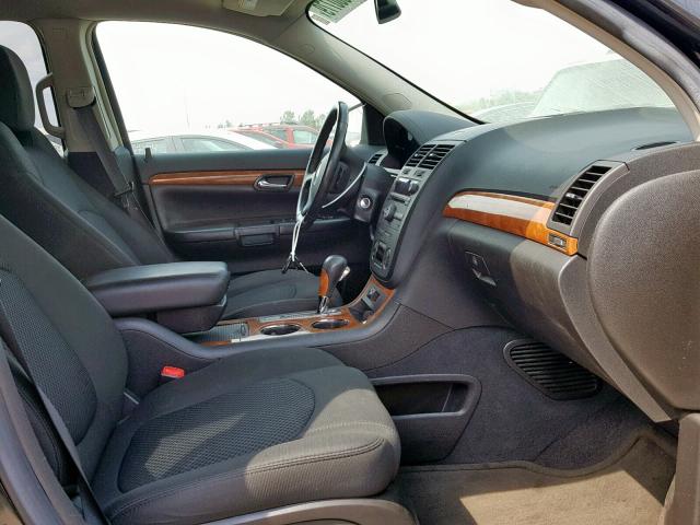 5GZER23748J284219 - 2008 SATURN OUTLOOK XR შავი ფოტო 5