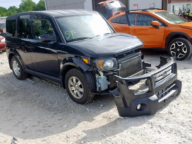 5J6YH28798L004142 - 2008 HONDA ELEMENT EX BLACK photo 1