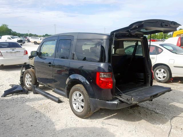 5J6YH28798L004142 - 2008 HONDA ELEMENT EX BLACK photo 3