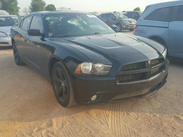 2C3CDXHG8DH518987 - 2013 DODGE CHARGER SX BLACK photo 1