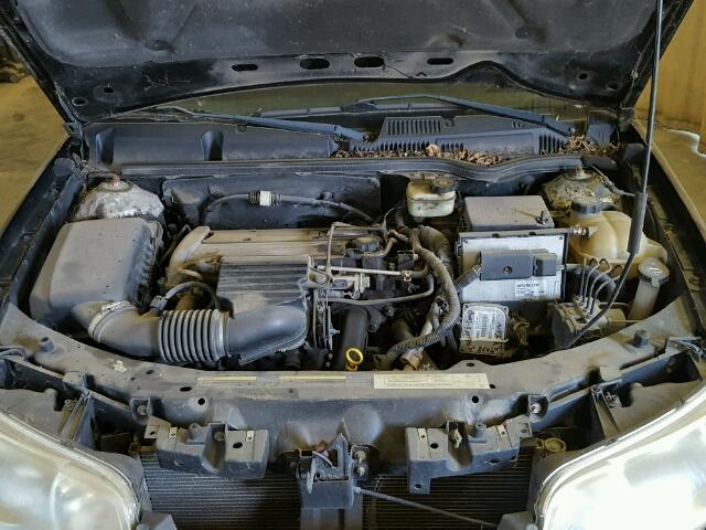 1G8AW12F64Z136431 - 2004 SATURN ION LEVEL BLACK photo 7