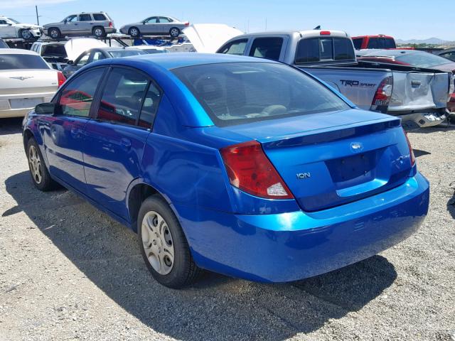 1G8AJ54F64Z146069 - 2004 SATURN ION LEVEL BLUE photo 3