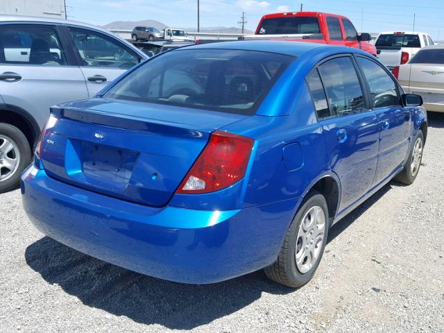 1G8AJ54F64Z146069 - 2004 SATURN ION LEVEL BLUE photo 4
