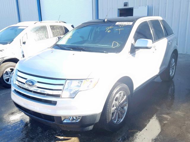 2FMDK38CX9BA91653 - 2009 FORD EDGE SEL SILVER photo 2