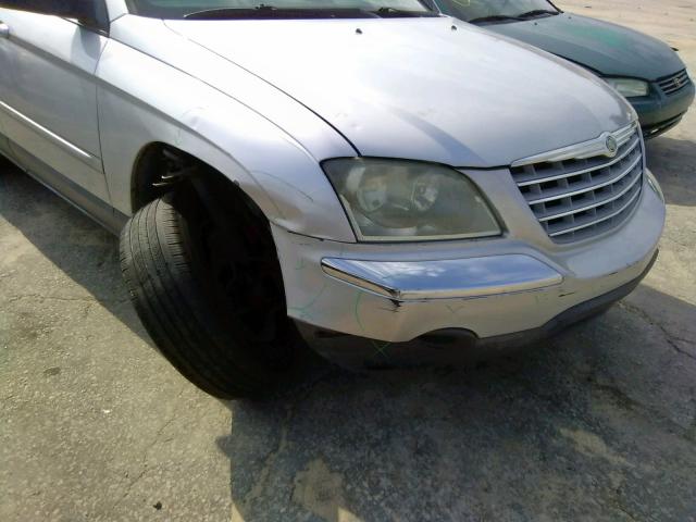 2A4GM684X6R639377 - 2006 CHRYSLER PACIFICA T SILVER photo 9