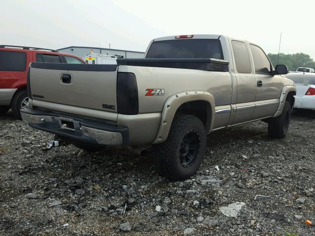 1GTEK19T41E127731 - 2001 GMC NEW SIERRA BEIGE photo 4