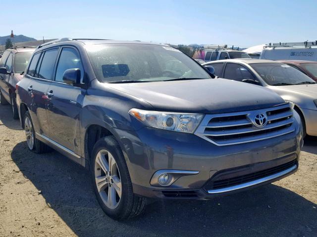 5TDDK3EH8DS214233 - 2013 TOYOTA HIGHLANDER GRAY photo 1