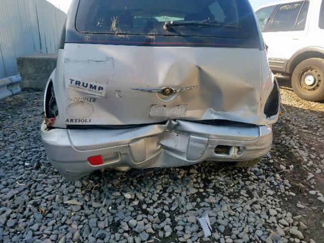 3A4GY5F9XAT215233 - 2010 CHRYSLER PT CRUISER SILVER photo 9