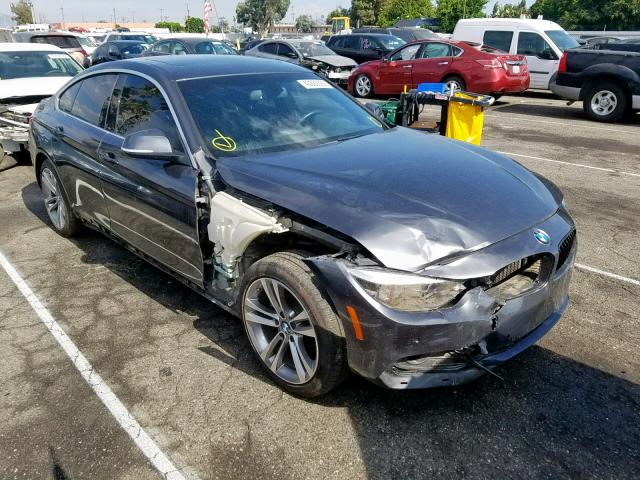 WBA4J1C50JBG77342 - 2018 BMW 430I GRAN GRAY photo 1