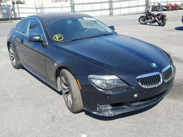 WBAEA53529CV92369 - 2009 BMW 650 I BLACK photo 1