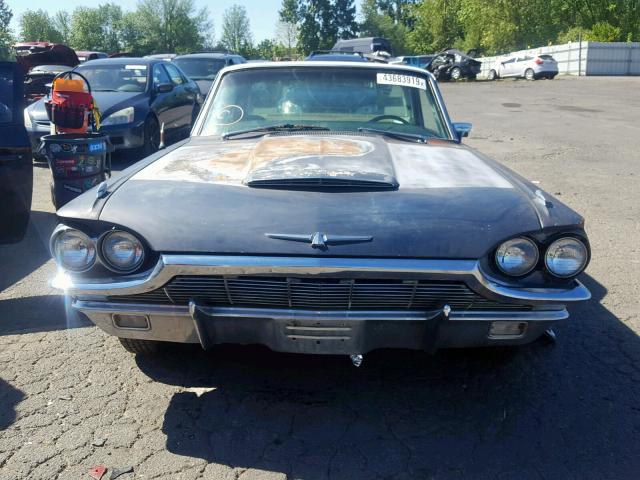 5Y83Z120556 - 1965 FORD THUNDERBIR BLUE photo 9