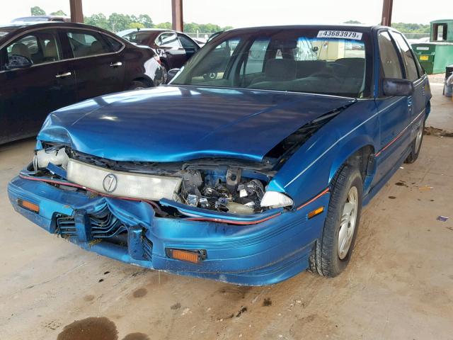 1G2WJ52M3SF306344 - 1995 PONTIAC GRAND PRIX BLUE photo 2