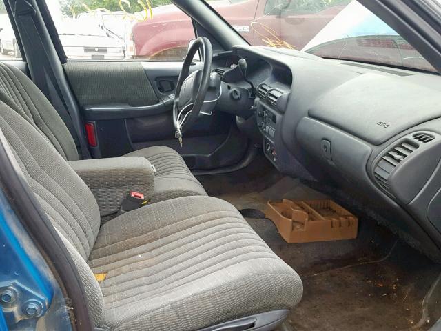 1G2WJ52M3SF306344 - 1995 PONTIAC GRAND PRIX BLUE photo 5