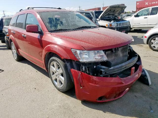 3D4GH67V19T172021 - 2009 DODGE JOURNEY R/ BURGUNDY photo 1