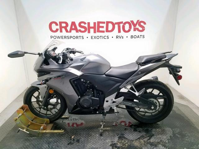 MLHPC4462F5200091 - 2015 HONDA CBR500 R GRAY photo 3