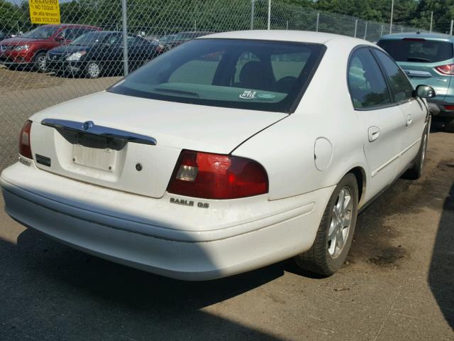 1MEFM50U72G641542 - 2002 MERCURY SABLE GS WHITE photo 4