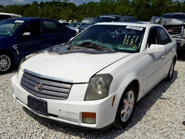 1G6DP577160197933 - 2006 CADILLAC CTS HI FEA WHITE photo 2