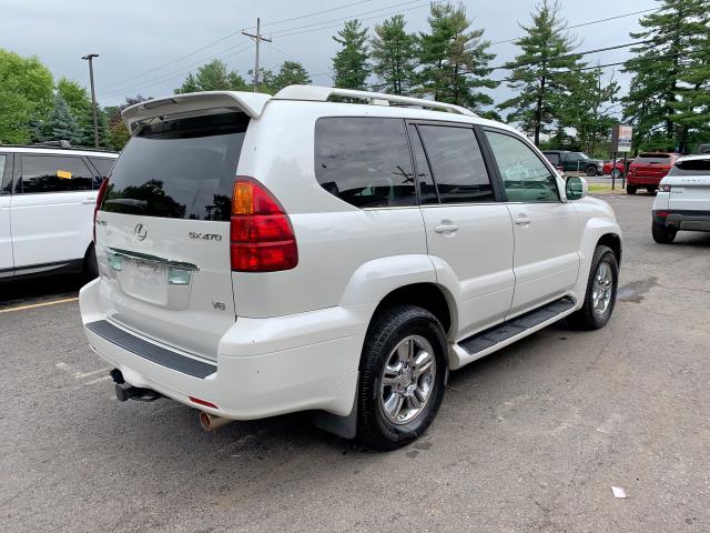 JTJBT20X240055514 - 2004 LEXUS GX 470 WHITE photo 3