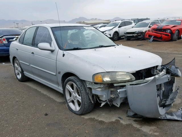 3N1AB51D72L706727 - 2002 NISSAN SENTRA SE- SILVER photo 1