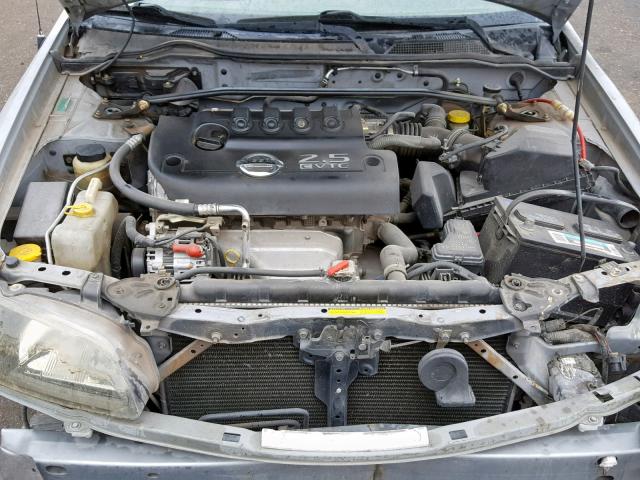 3N1AB51D72L706727 - 2002 NISSAN SENTRA SE- SILVER photo 7