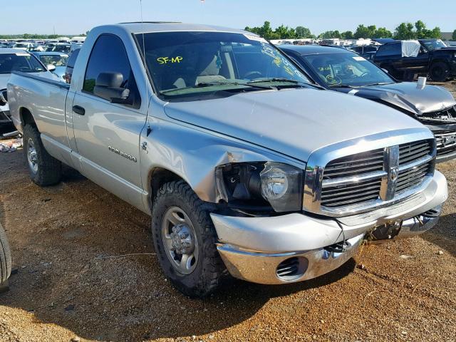 3D7KR26C56G226184 - 2006 DODGE RAM 2500 S Gümüş foto 1
