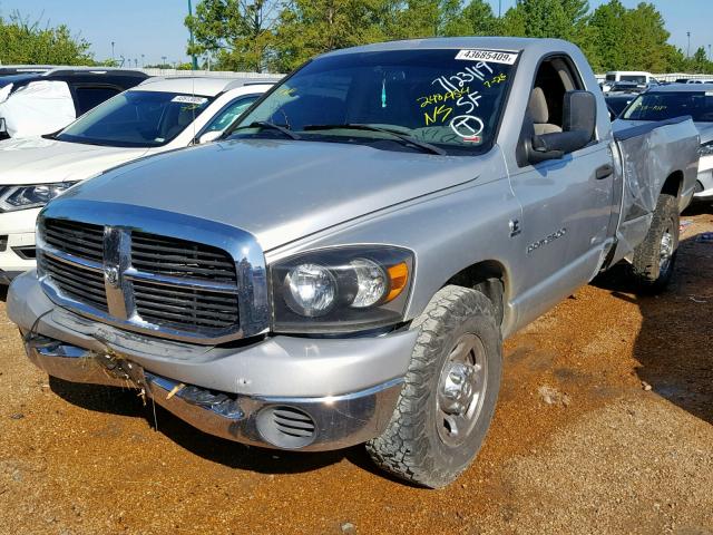 3D7KR26C56G226184 - 2006 DODGE RAM 2500 S Gümüş foto 2