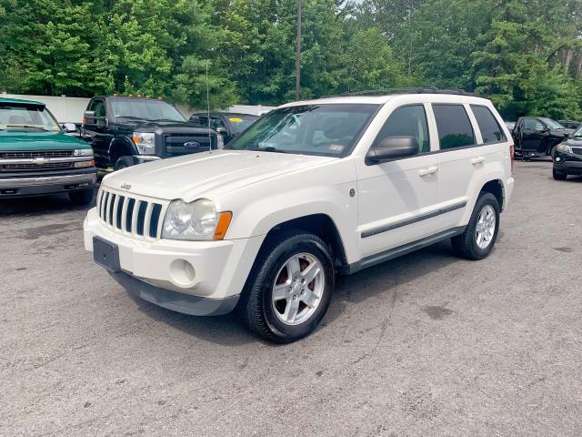 1J8HR48N47C605785 - 2007 JEEP GRAND CHER WHITE photo 1