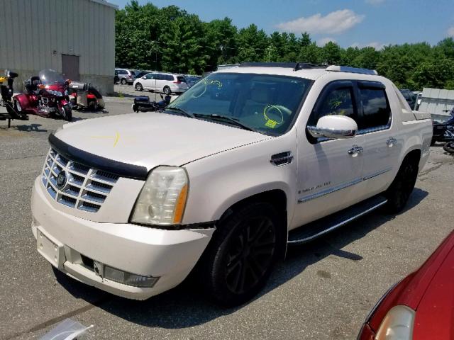 3GYFK62887G149587 - 2007 CADILLAC ESCALADE E WHITE photo 2