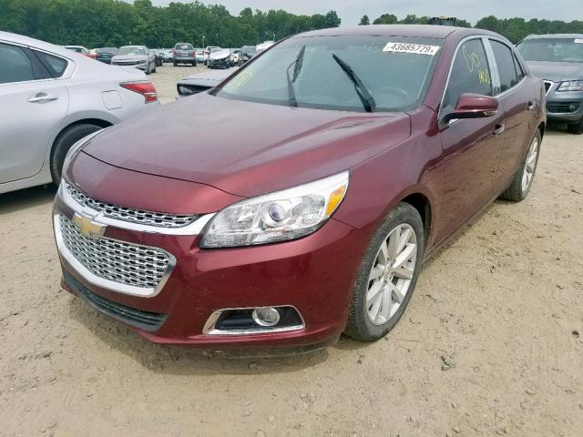 1G11F5SL2FF176411 - 2015 CHEVROLET MALIBU LTZ ბურგუნდია ფოტო 2