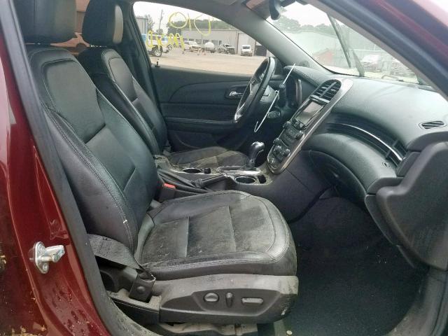 1G11F5SL2FF176411 - 2015 CHEVROLET MALIBU LTZ ბურგუნდია ფოტო 5
