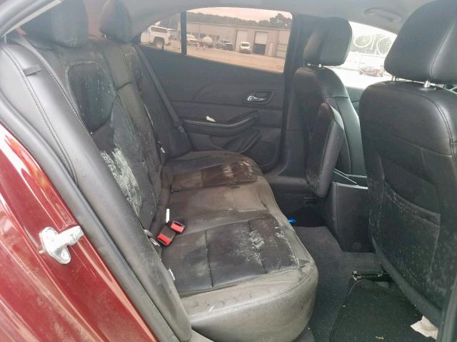 1G11F5SL2FF176411 - 2015 CHEVROLET MALIBU LTZ ბურგუნდია ფოტო 6