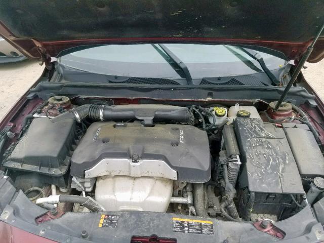 1G11F5SL2FF176411 - 2015 CHEVROLET MALIBU LTZ ბურგუნდია ფოტო 7