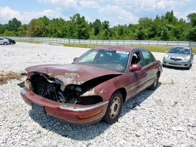 1G4CW52K9X4638799 - 1999 BUICK PARK AVENU BURGUNDY photo 2