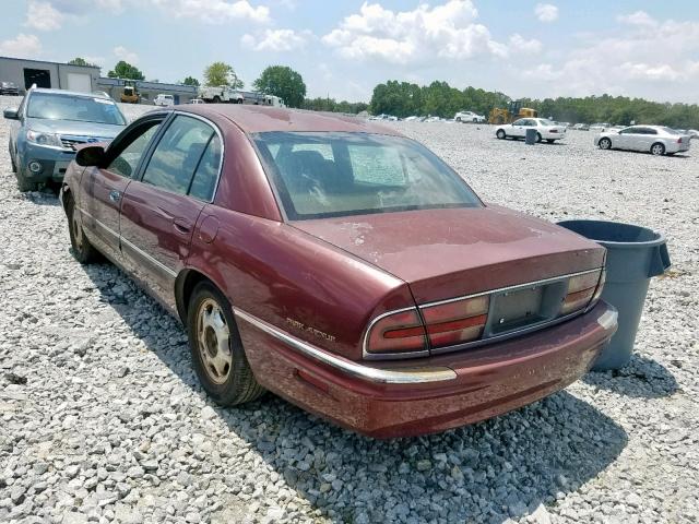 1G4CW52K9X4638799 - 1999 BUICK PARK AVENU BURGUNDY photo 3