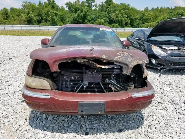 1G4CW52K9X4638799 - 1999 BUICK PARK AVENU BURGUNDY photo 9