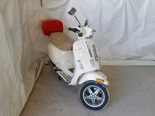 ZAPM448F795601863 - 2009 VESPA LX 150 WHITE photo 1