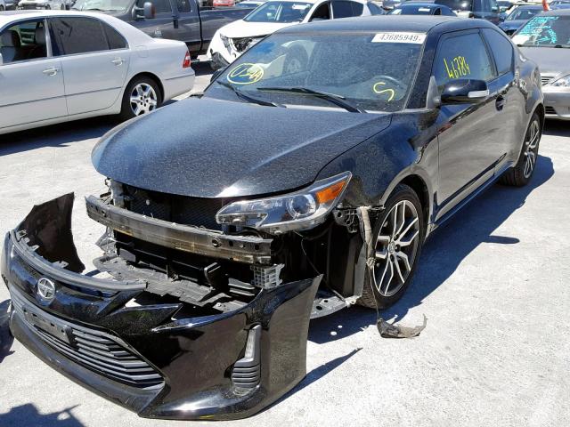 JTKJF5C78GJ019983 - 2016 TOYOTA SCION TC შავი ფოტო 2