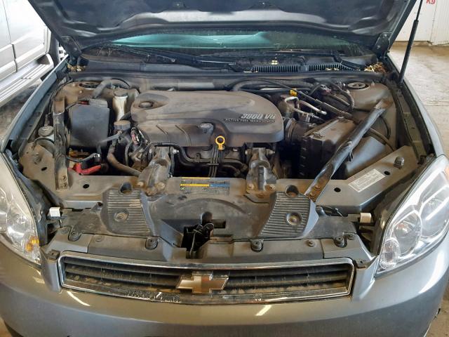 2G1WU583481262428 - 2008 CHEVROLET IMPALA LTZ GRAY photo 7