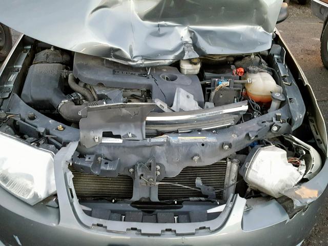 1G8AJ55F47Z109332 - 2007 SATURN ION LEVEL SILVER photo 7