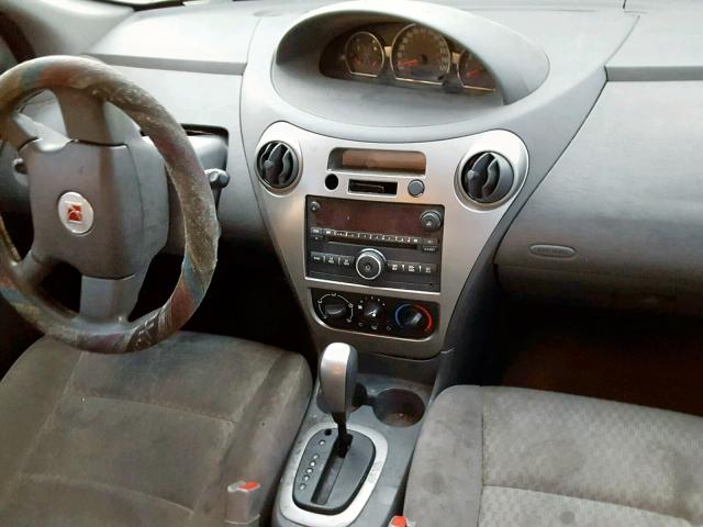 1G8AJ55F47Z109332 - 2007 SATURN ION LEVEL SILVER photo 9