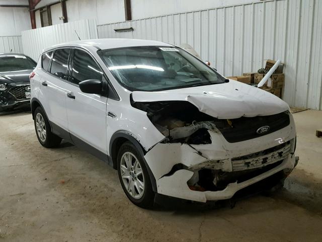 1FMCU0F79EUC29990 - 2014 FORD ESCAPE S WHITE photo 1