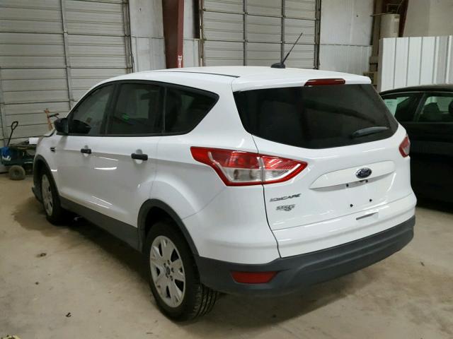 1FMCU0F79EUC29990 - 2014 FORD ESCAPE S WHITE photo 3