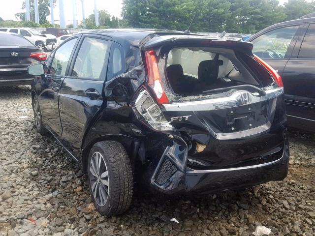 JHMGK5H76GX042423 - 2016 HONDA FIT EX BLACK photo 3