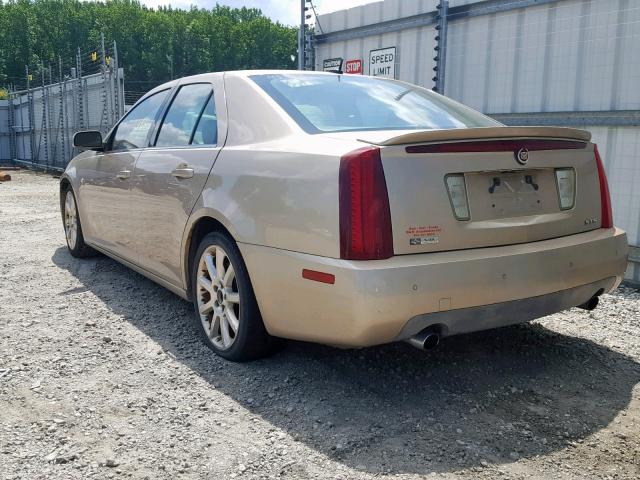 1G6DC67A450227714 - 2005 CADILLAC STS TAN photo 3