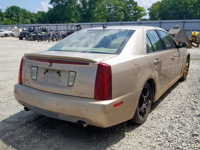 1G6DC67A450227714 - 2005 CADILLAC STS TAN photo 4