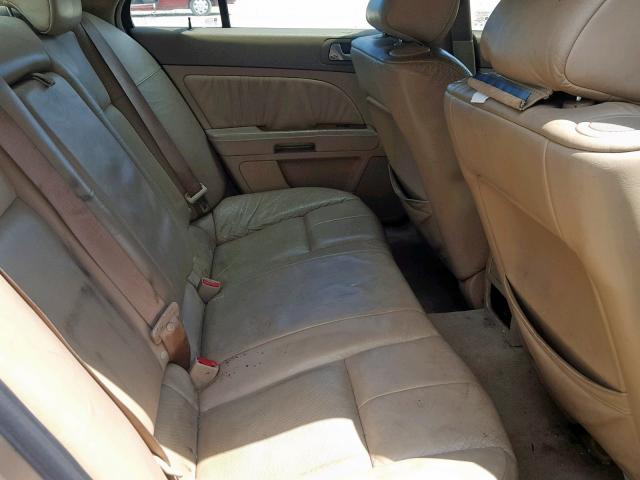 1G6DC67A450227714 - 2005 CADILLAC STS TAN photo 6