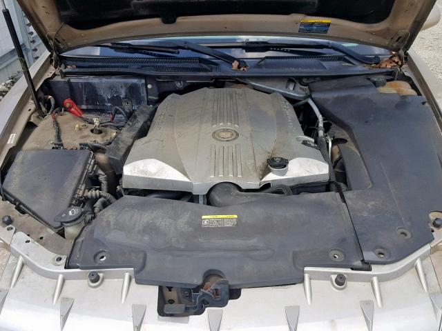 1G6DC67A450227714 - 2005 CADILLAC STS TAN photo 7