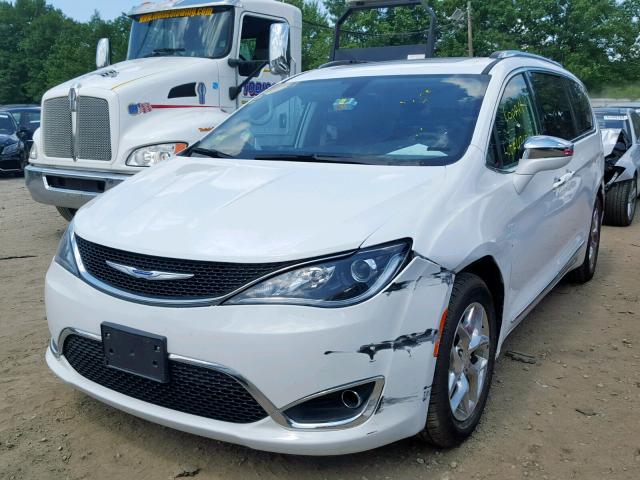 2C4RC1GG3JR269169 - 2018 CHRYSLER PACIFICA L WHITE photo 2
