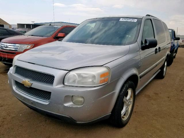 1GNDV23117D208773 - 2007 CHEVROLET UPLANDER L SILVER photo 2