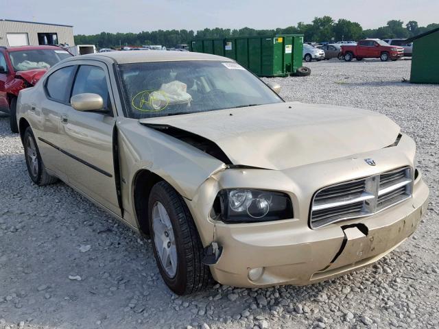 2B3CA3CV7AH186881 - 2010 DODGE CHARGER SX GOLD photo 1